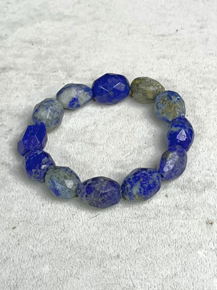 Lapis Lazuli Kabaşon Kesim Bileklik