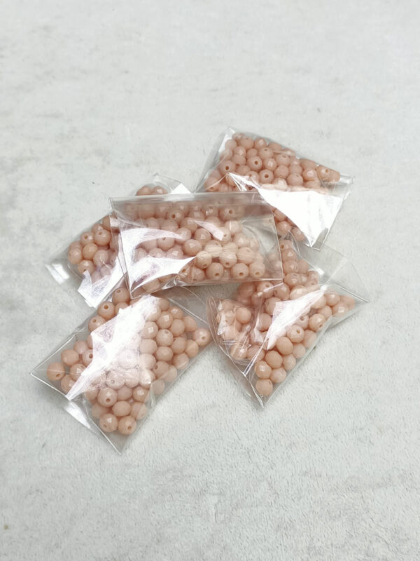 Kristal Boncuk Pudra Renk