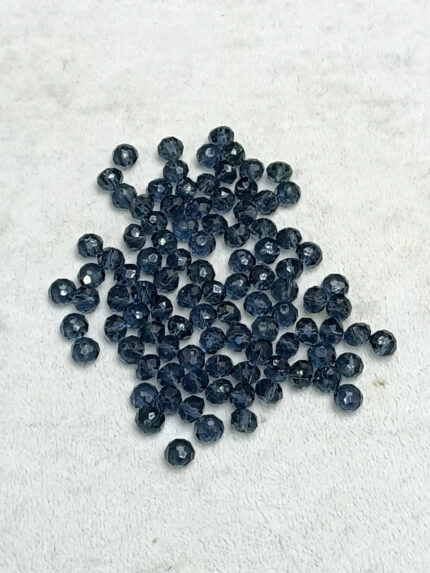 Kristal Boncuk Safir Mavisi