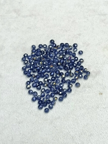 Kristal Boncuk Safir Mavi